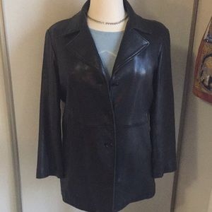 Vintage Andrew Marc leather jacket